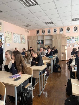 Візит до Подільського наукового ліцею
