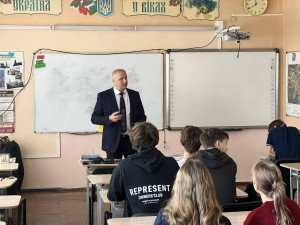Візит до Подільського наукового ліцею