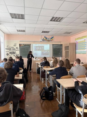 Візит до Подільського наукового ліцею