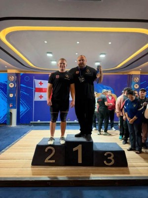 Бронзовий призер чемпіонату Європи з важкої атлетики