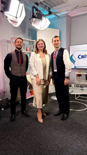 Доцент кафедри в ефірі ранкової програми "Світанок"
