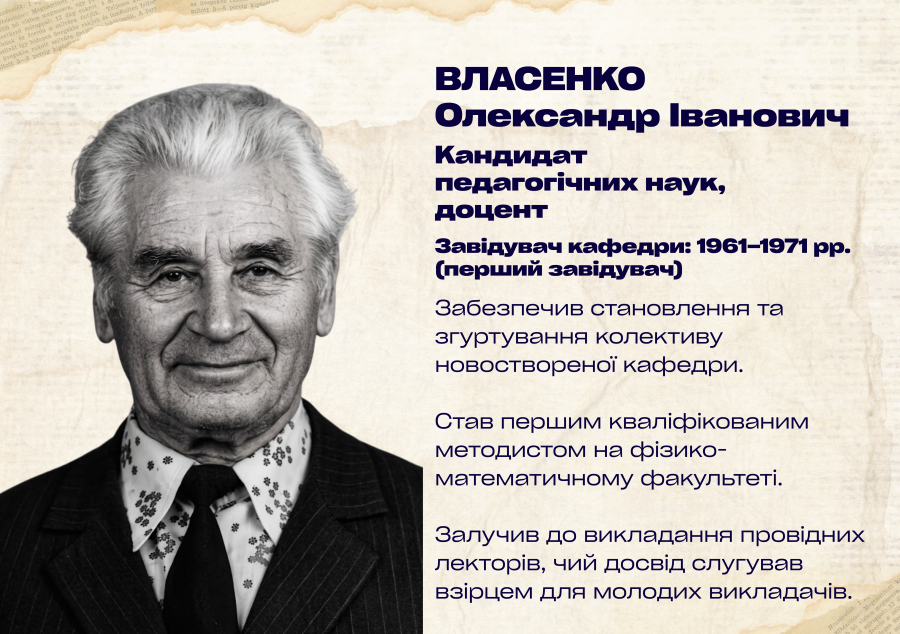 Історія кафедри