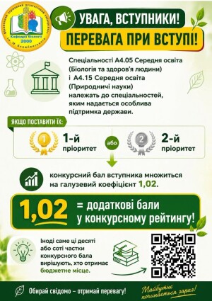 Спеціальності