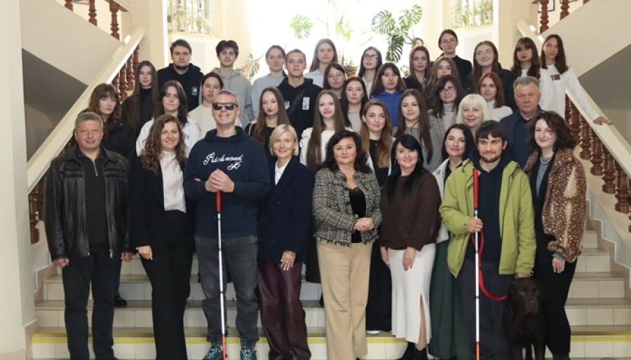 Світло всередині: ветерани з порушеннями зору