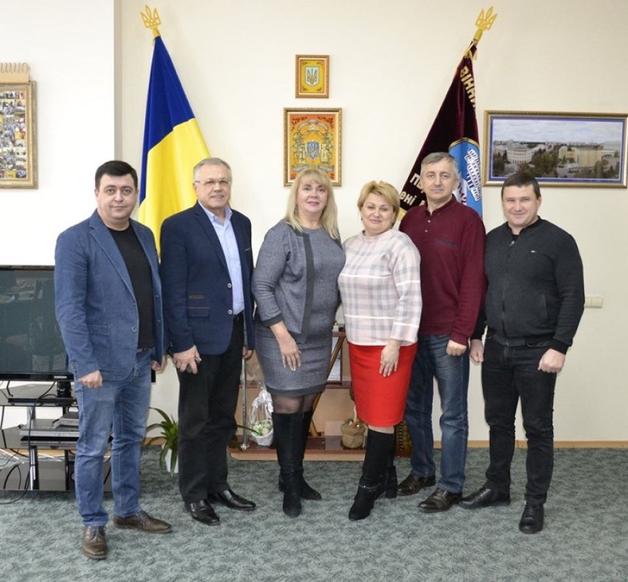 Зустріч керівництва універистету з головою ГО "Україна-Польща-Німеччина"