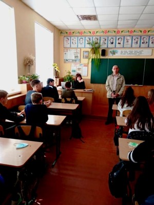 Про профорієнтаційну роботу викладачів кафедри історії та культури України