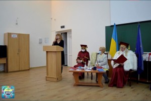 Розширене засідання Вченої ради, що присвячене врученню диплома Почесного доктора (Doktor Honoris Causa)
