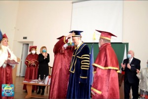 Розширене засідання Вченої ради, що присвячене врученню диплома Почесного доктора (Doktor Honoris Causa)