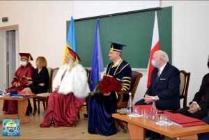 Розширене засідання Вченої ради, що присвячене врученню диплома Почесного доктора (Doktor Honoris Causa)