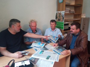 Участь викладачів університету в обговоренні другого випуску газети «Ми з України»