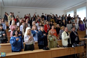 Посвята першокурсників у студенти факультет мистецтв і художньо-освітніх технологій