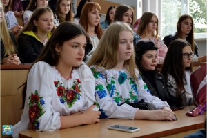 Посвята першокурсників у студенти факультет філології й журналістики імені Михайла Стельмаха