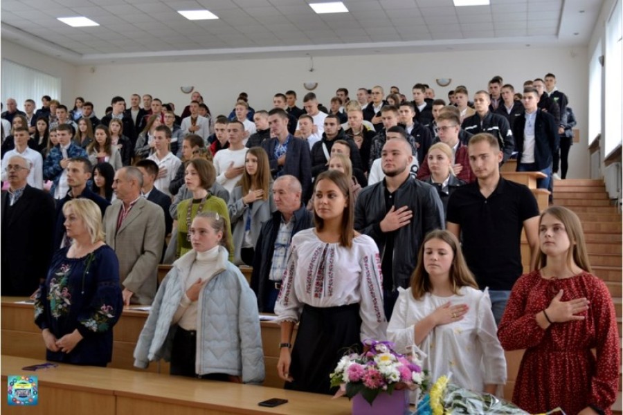 Посвята першокурсників у студенти факультету фізичного виховання і спорту