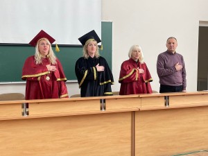 Вручення дипломів магістрам факультету фізичного виховання і спорту Вінницького державного педагогічного університету імені Михайла Коцюбинського