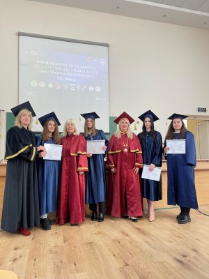 Вручення дипломів магістрам факультету фізичного виховання і спорту Вінницького державного педагогічного університету імені Михайла Коцюбинського