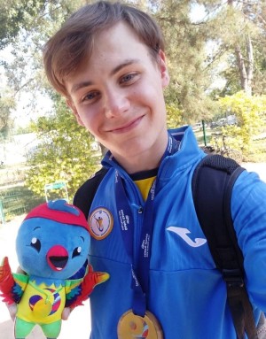 Вітаємо Антона Комаровського з перемогою на змаганнях Глобальних Ігор з легкої атлетики