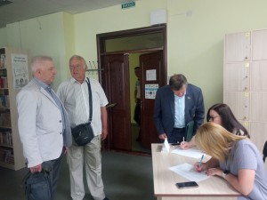 Участь викладачів університету у вшануванні пам'яті видатного українського історика, вінничанина Анатолія Трохимовича Давидюка.