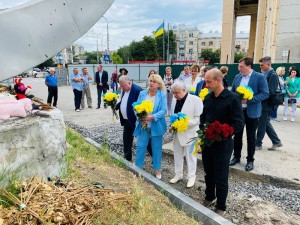 Делегація Українського державного університету імені Михайла Драгоманова