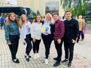 Делегація Українського державного університету імені Михайла Драгоманова