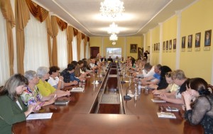 Делегація Українського державного університету імені Михайла Драгоманова
