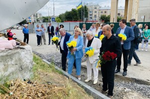 Делегація Українського державного університету імені Михайла Драгоманова
