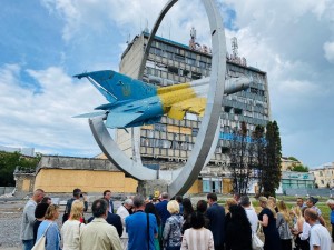 Делегація Українського державного університету імені Михайла Драгоманова