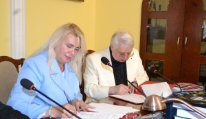 Делегація Українського державного університету імені Михайла Драгоманова
