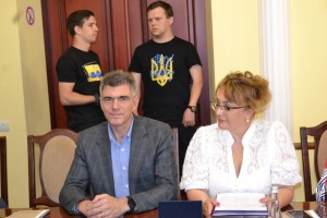 Делегація Українського державного університету імені Михайла Драгоманова