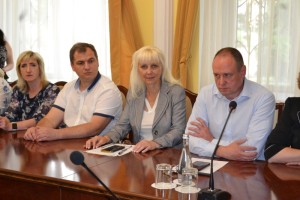Делегація Українського державного університету імені Михайла Драгоманова