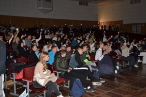 Дебют першокурсників на факультеті фізичного виховання і спорту