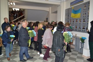 Відкриття меморіальної дошки «Герої живуть у наших серцях»