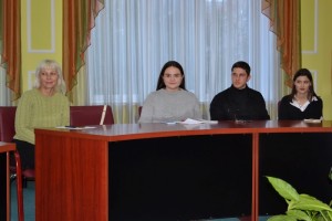 Зустріч ректора університету, професора Наталії Лазаренко з новообраними головами студентського самоврядування