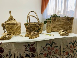 Виставки творчих робіт майстрині з рогозоплетіння