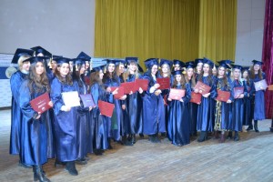 Вручення дипломів магістрам