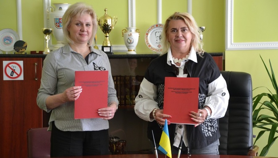 Підписання угоди про співпрацю з комунальним закладом «Сосонський ліцей Вінницького району Вінницької області»
