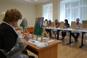 Благодійний майстер-клас живопису від компанії «Акцент»