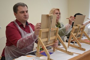 Благодійний майстер-клас живопису від компанії «Акцент»
