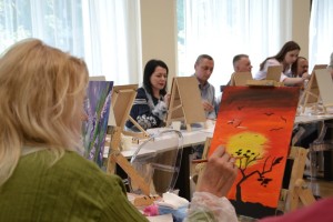 Благодійний майстер-клас живопису від компанії «Акцент»