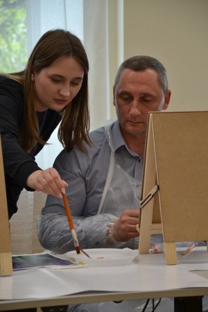 Благодійний майстер-клас живопису від компанії «Акцент»