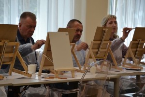 Благодійний майстер-клас живопису від компанії «Акцент»