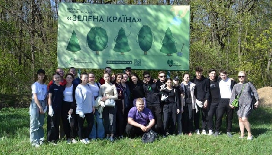 Акція «Студентська молодь Вінниці за чисте довкілля»