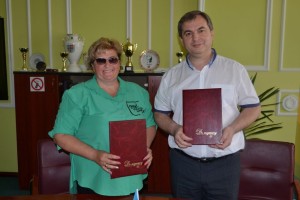 Підписання угоди із комунальним закладом «Мізяківсько-Хутірський ліцей Вінницького району»