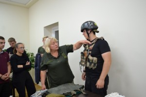 Уроки мужності від учасниці бойових дій