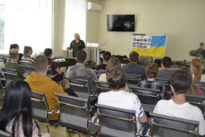Уроки мужності від учасниці бойових дій