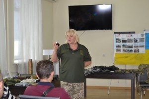 Уроки мужності від учасниці бойових дій