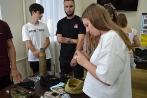 Уроки мужності від учасниці бойових дій