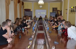 Зустріч у межах проєкту «Діалог студентської єдності: Україна та Литва»