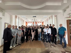 Зустріч з учнями Тиврівського наукового ліцею з нагоди тижня науки