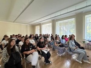 Зустріч з учнями Тиврівського наукового ліцею з нагоди тижня науки