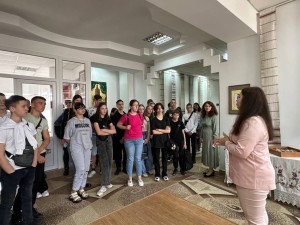 Зустріч з учнями Тиврівського наукового ліцею з нагоди тижня науки